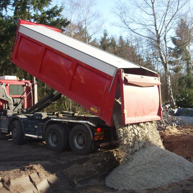 Zand storten