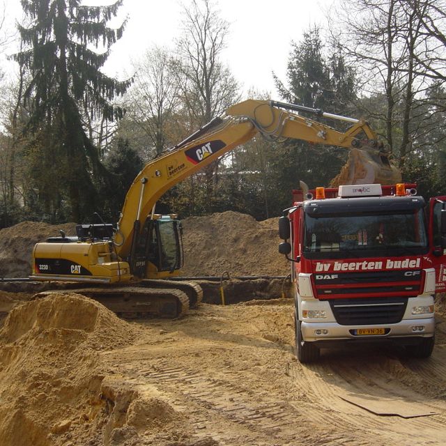 Zand graven